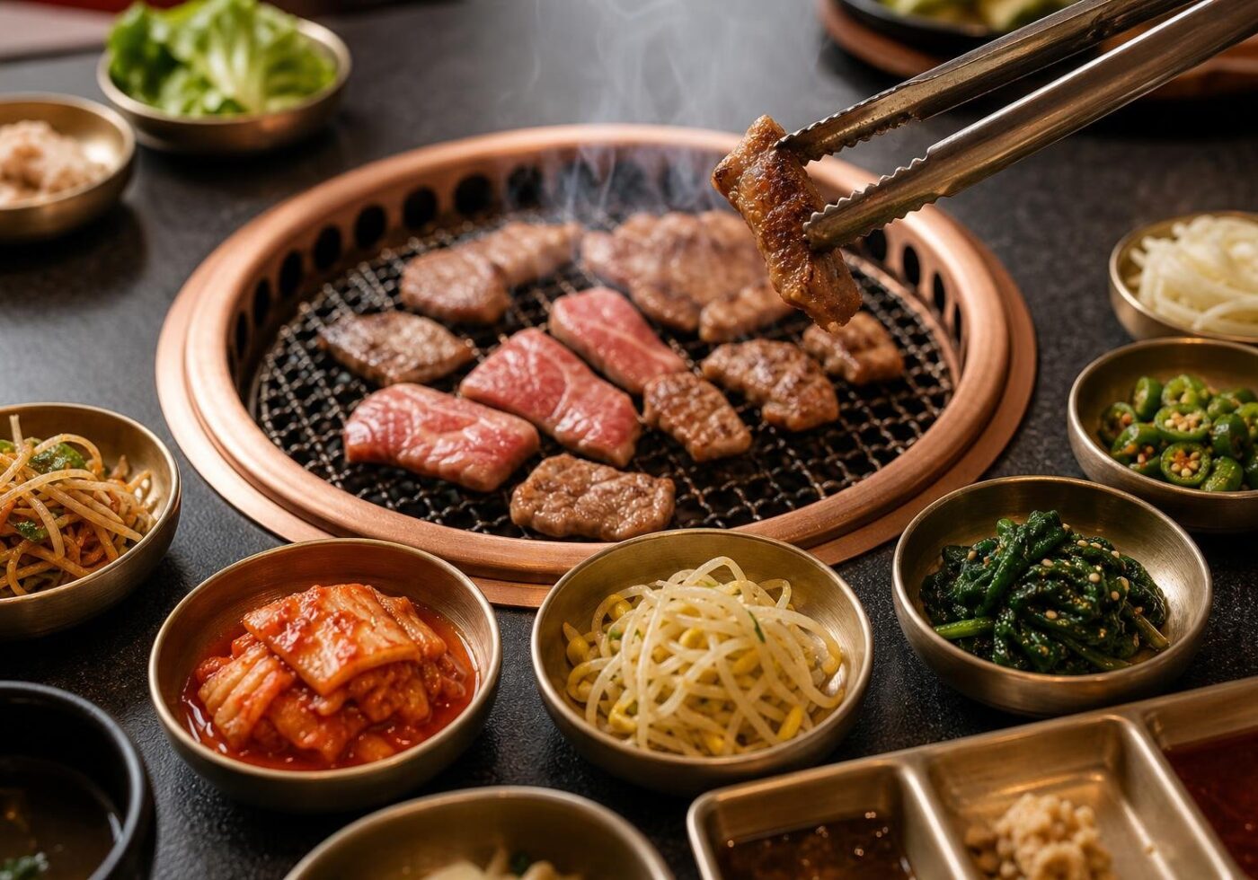 Korean BBQ: A Beginner’s Guide to Meats, Banchan, and Grilling