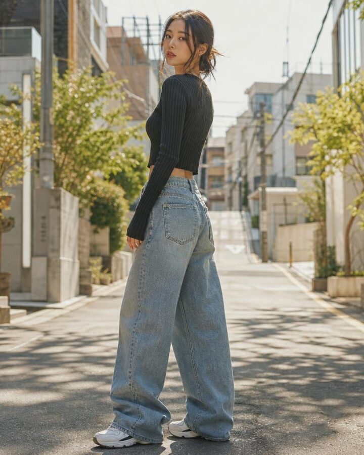Korean Fashion Online Shopping: Everyday Pieces, Baggy Jeans and Acubi Style