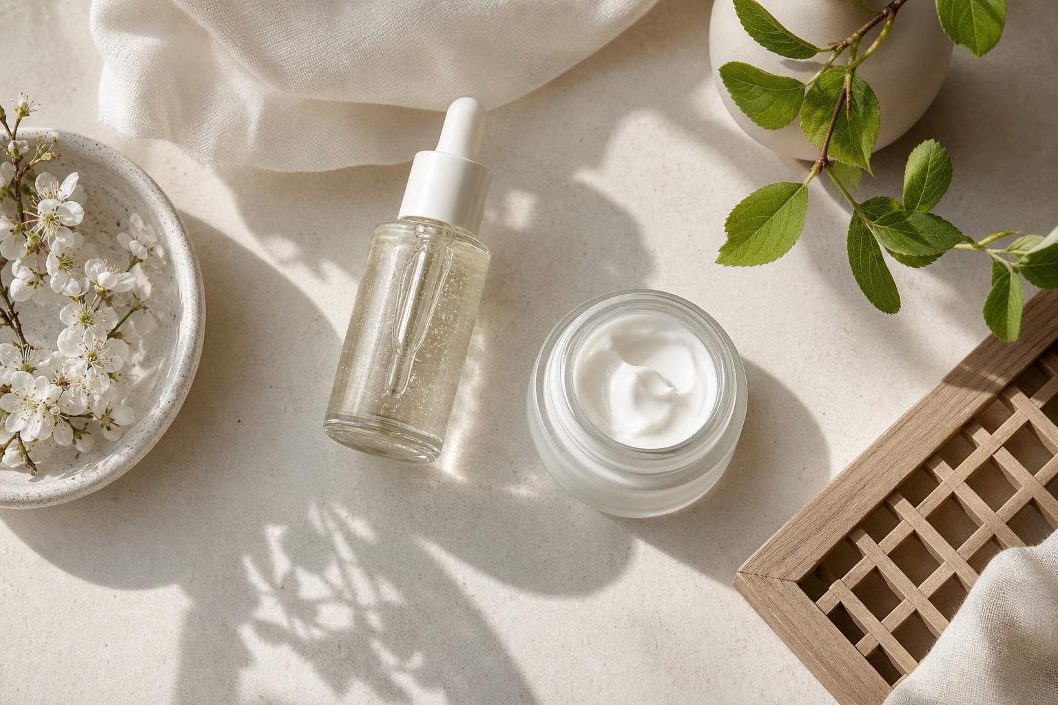 StyleKorean skincare products editorial image