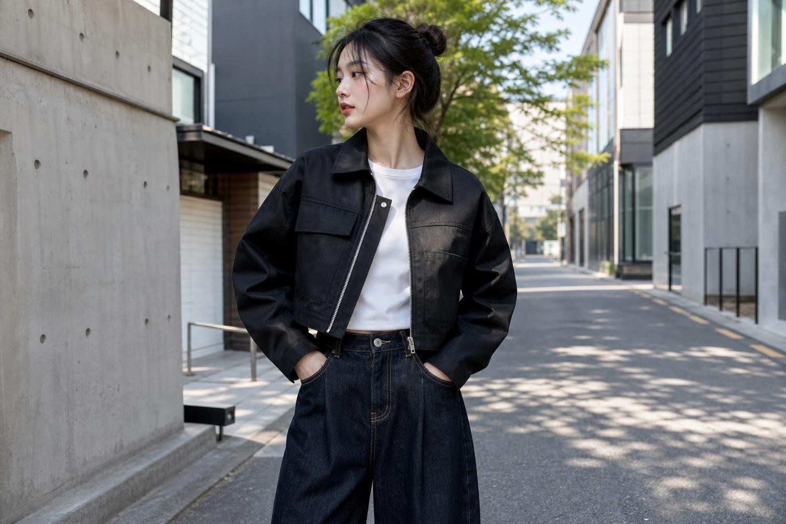 Matin Kim style editorial image